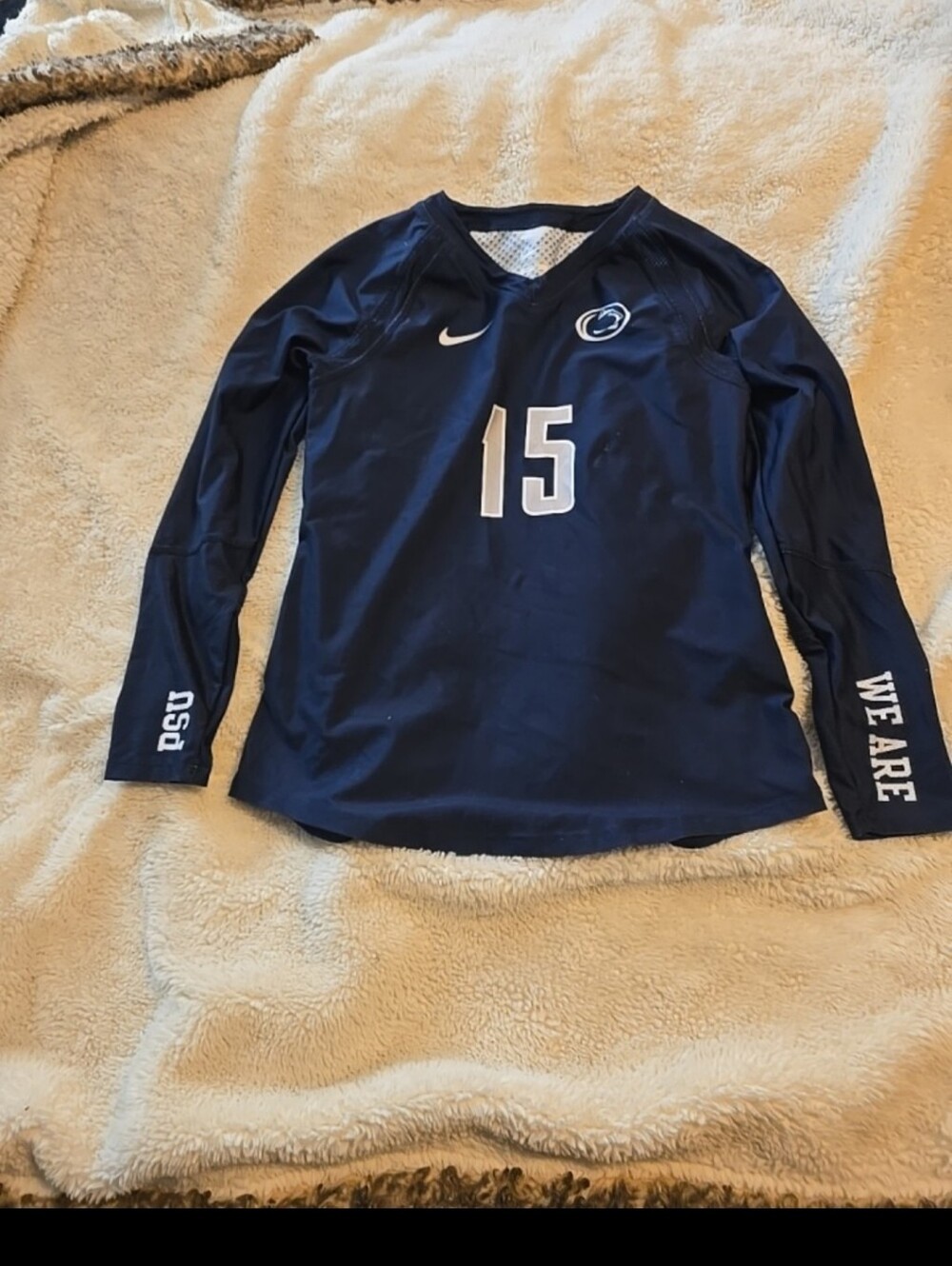 072326 SWEET Penn State Nittany Lions Women's Sz med.Nike Blue Volleyball Jersey
